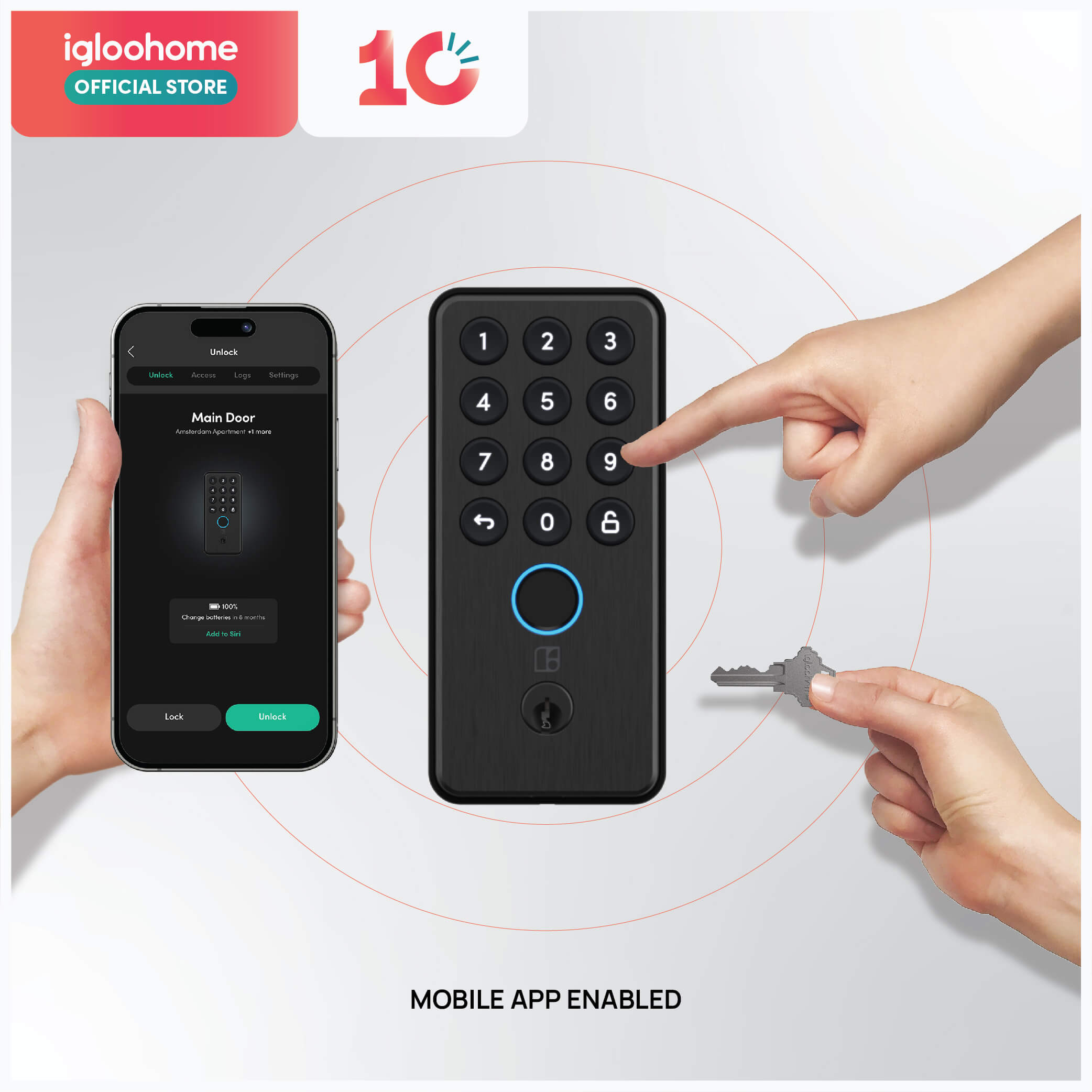 Deadbolt Go Digital Lock