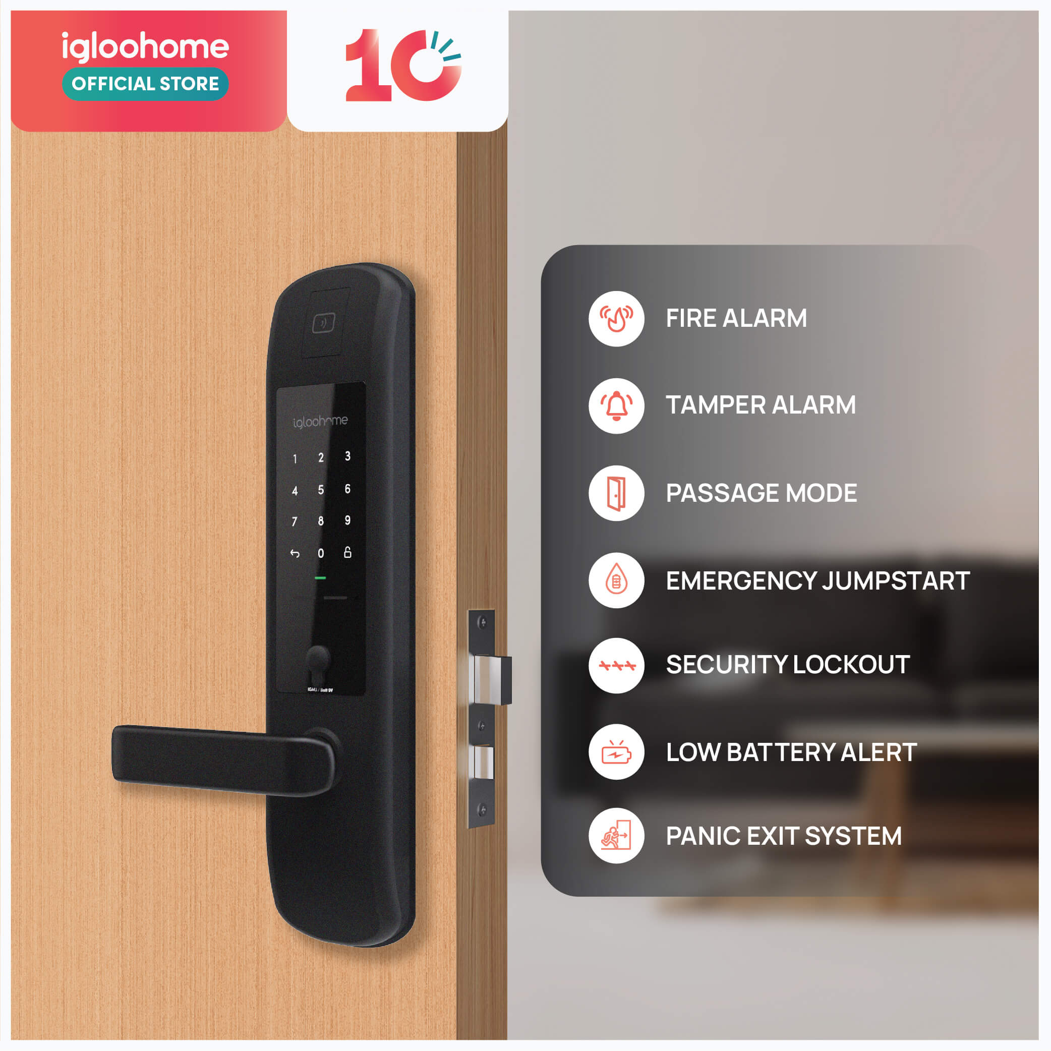 Mortise 2 Digital Lock