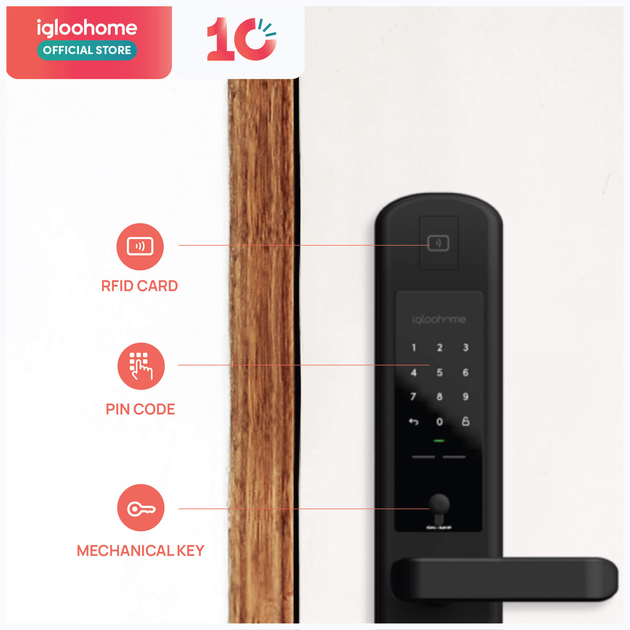 Mortise 2 Digital Lock