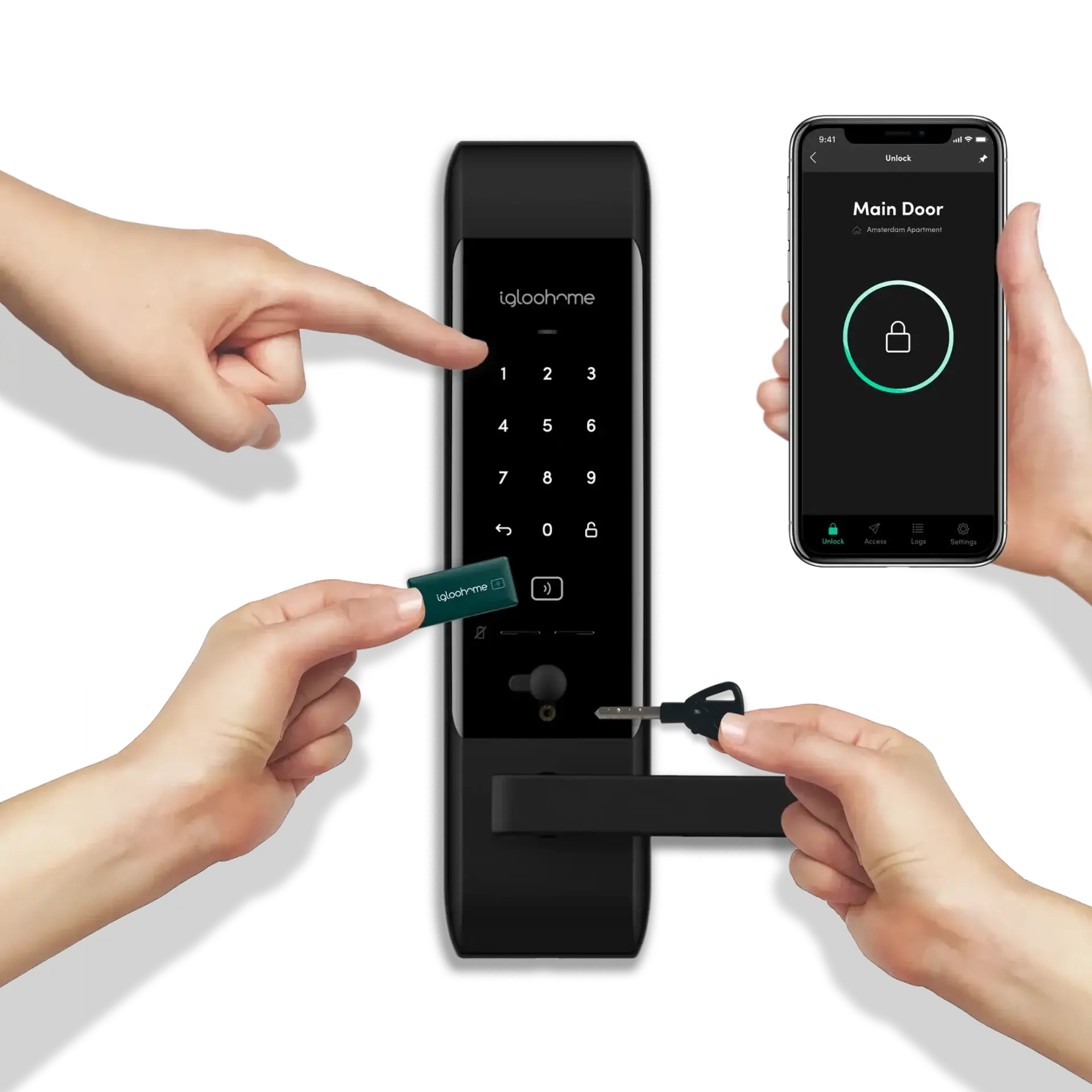 Lever Mortise Digital Lock