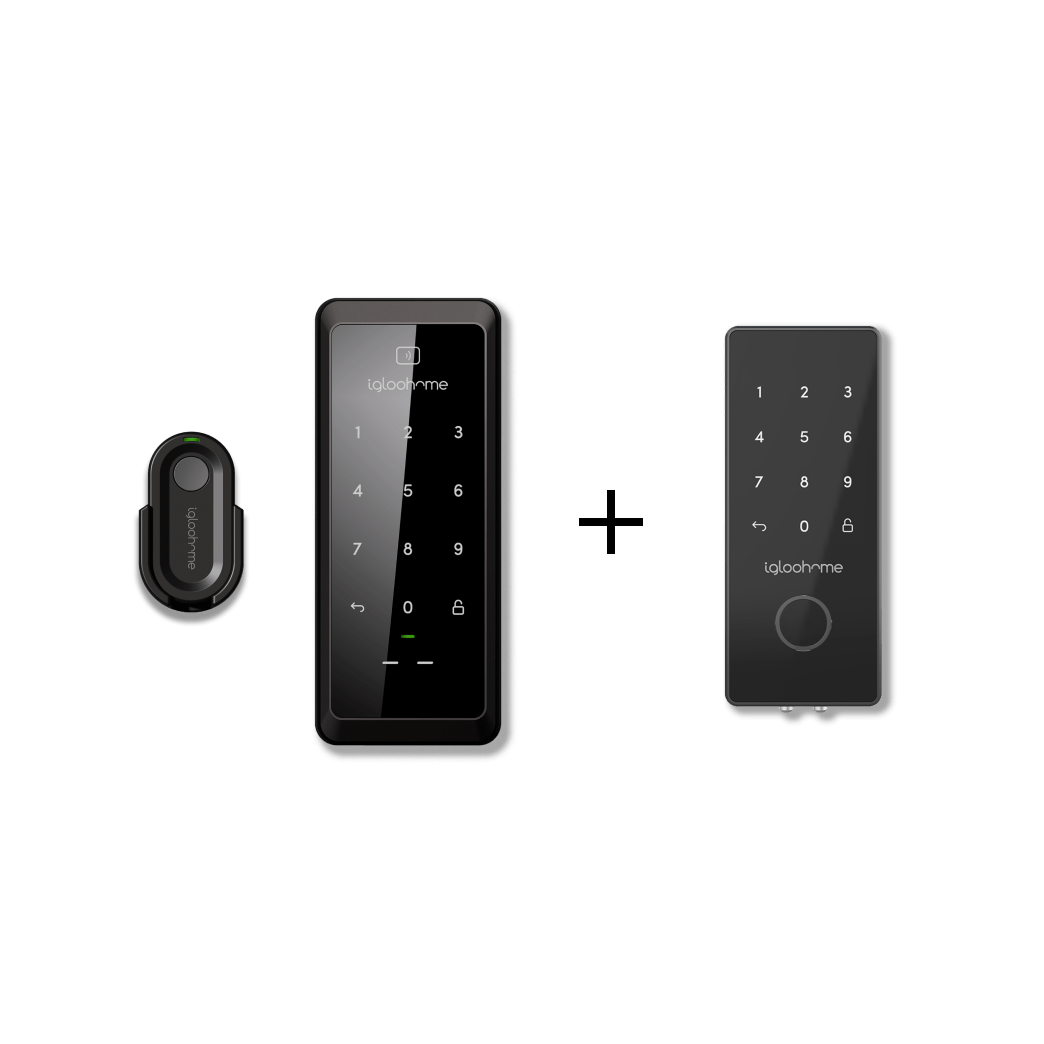 Deadbolt 2S Metal Grey Digital Lock