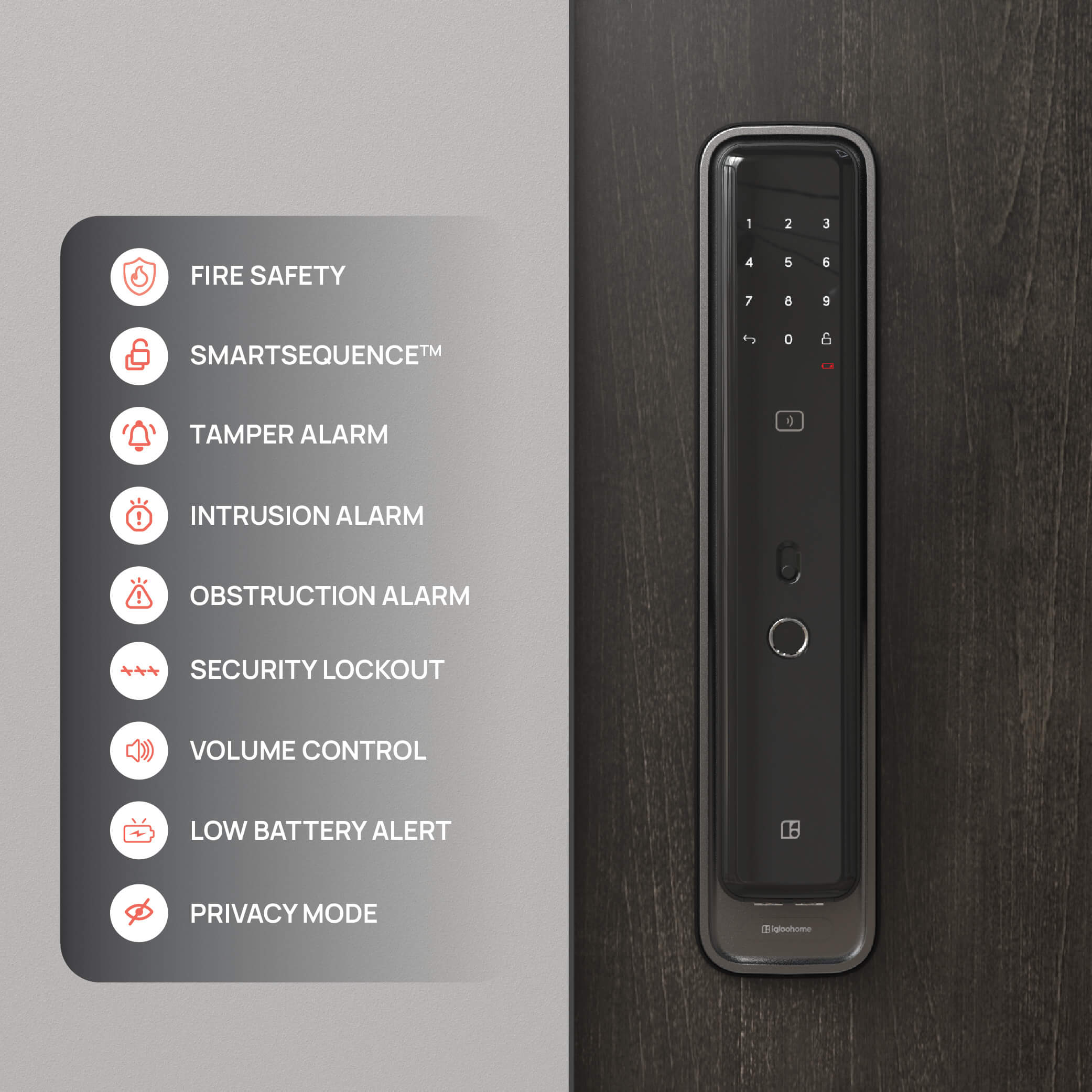 Mortise Touch Digital Lock