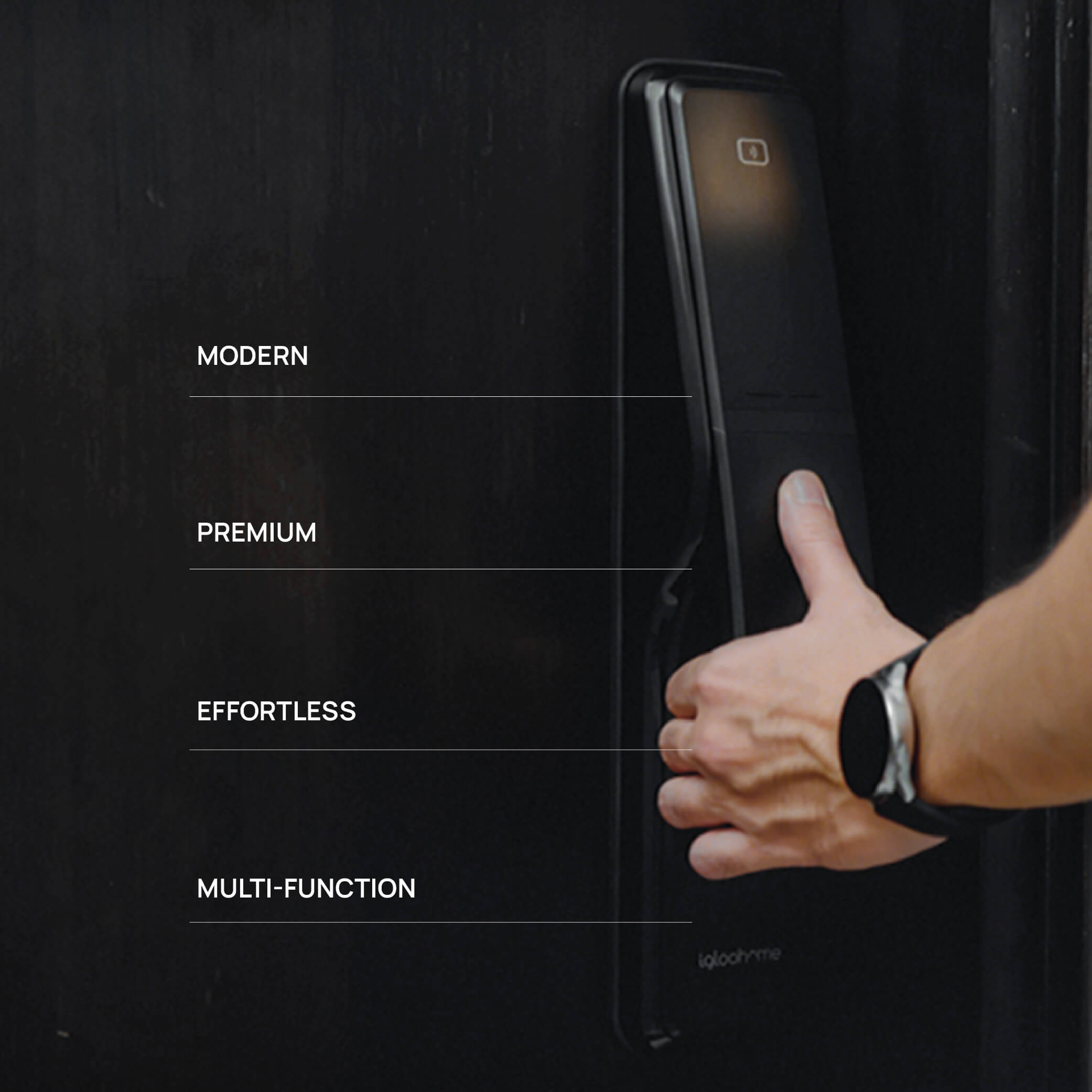 Push-Pull Mortise Digital Lock
